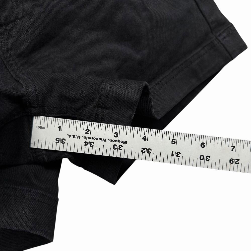 Everlane Women’s Black Chino Shorts High Rise Cotton Twill Sz 2 - Picture 4 of 7